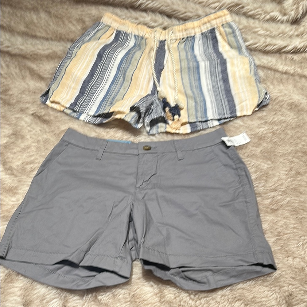 Old Navy Gray Athletic Shorts